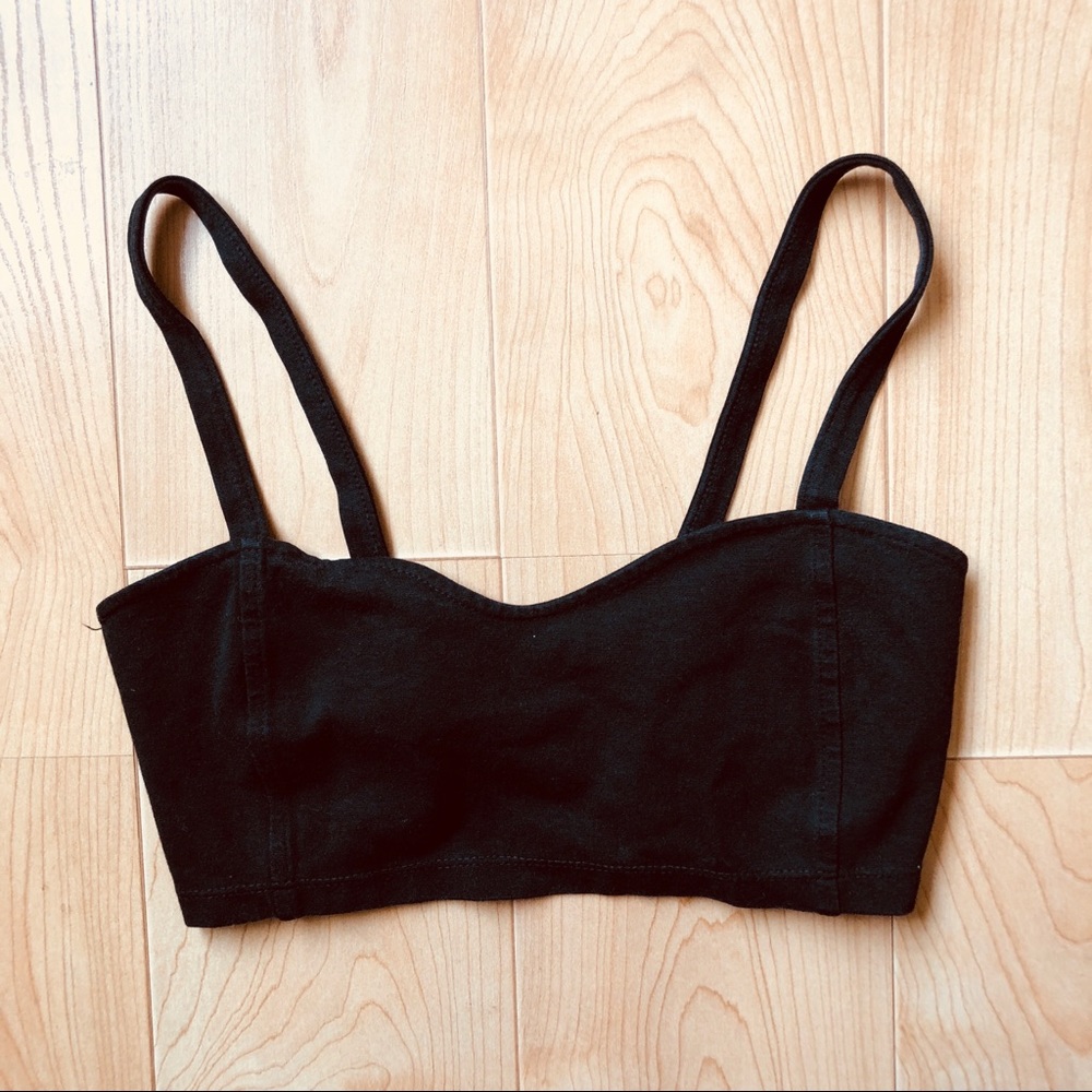 Black Caged Bralette